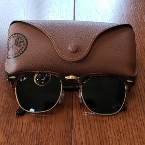 NWOT Ray Ban Clubmaster Classic Sunglasses